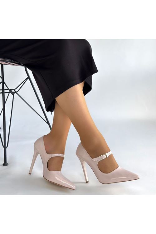Tiej Bej Rugan Stiletto Ayakkabı